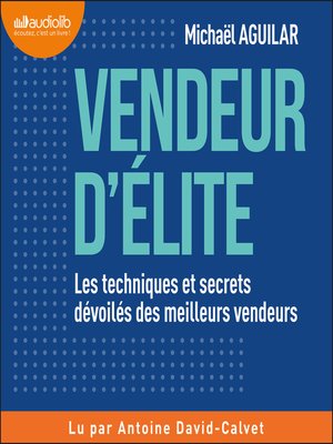 cover image of Vendeur d'élite
